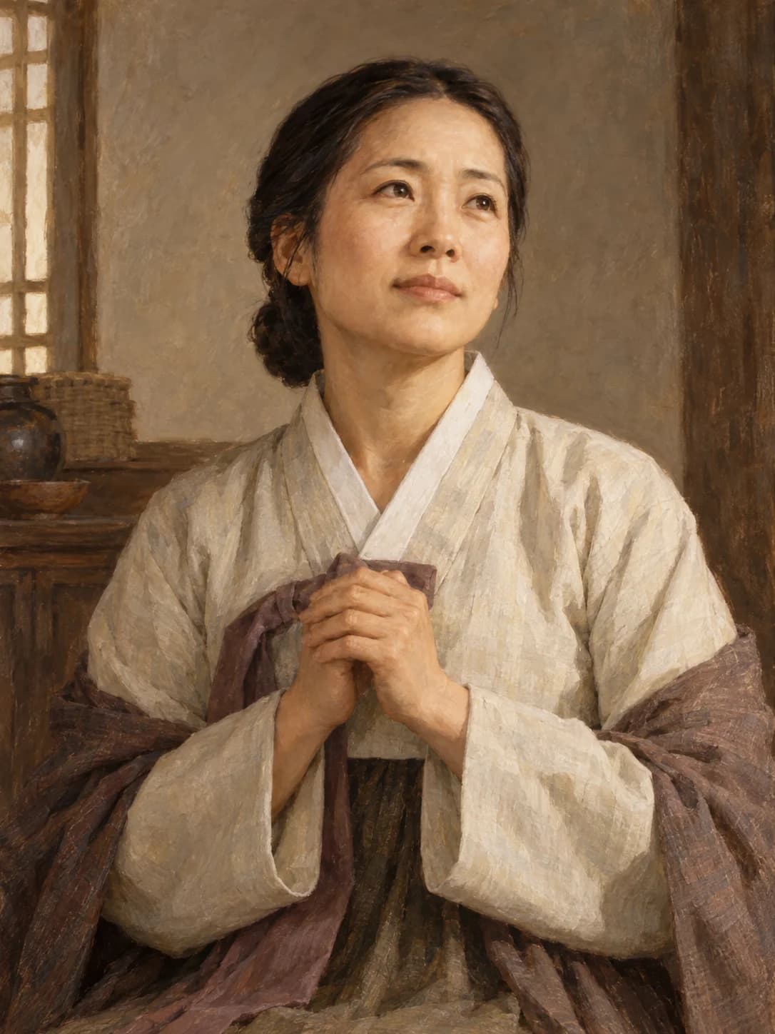 AI-generated artistic interpretation of Saint Barbara Kwon Hui