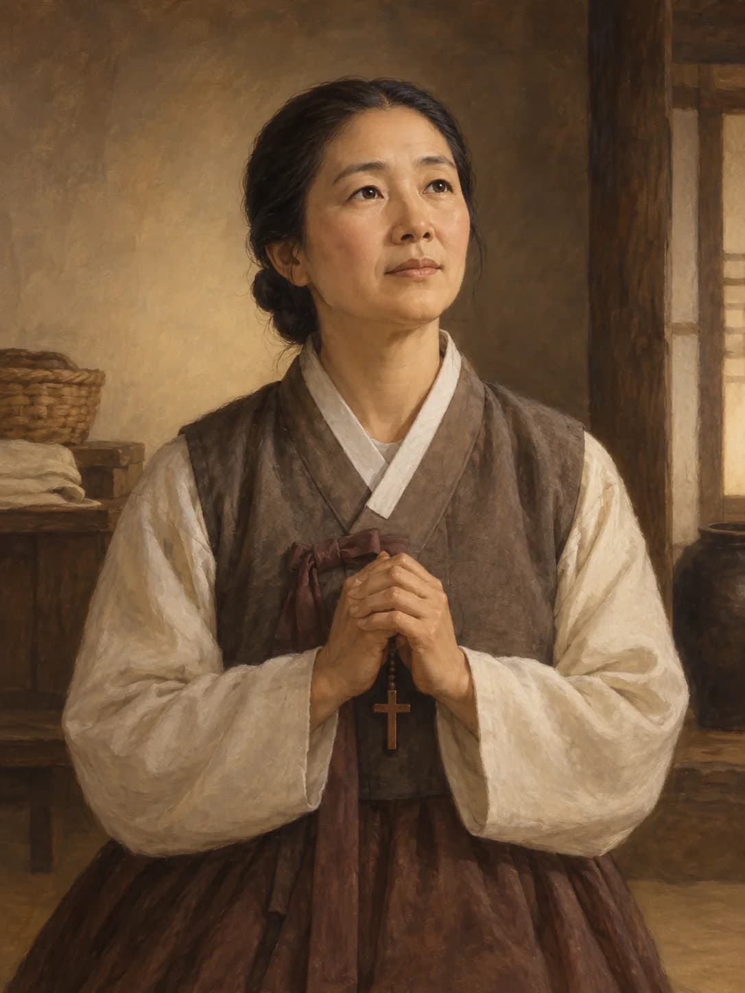AI-generated artistic interpretation of Saint Catherine Yi
