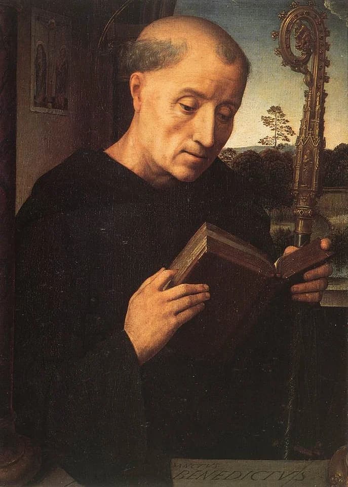 Image associated with Saint Benedict