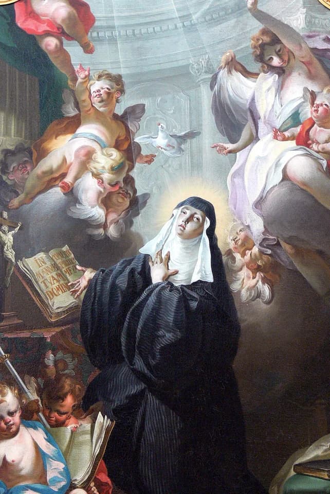 Image associated with Saint Scholastica