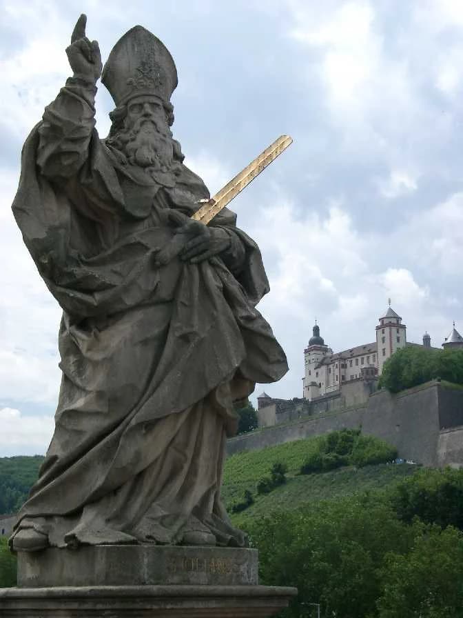 Artwork depicting Kilian of Würzburg