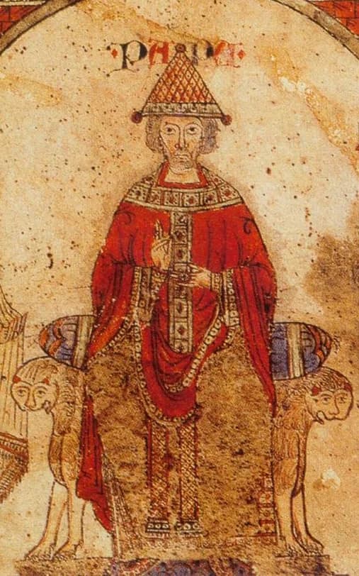 Artwork depicting Gregory VII