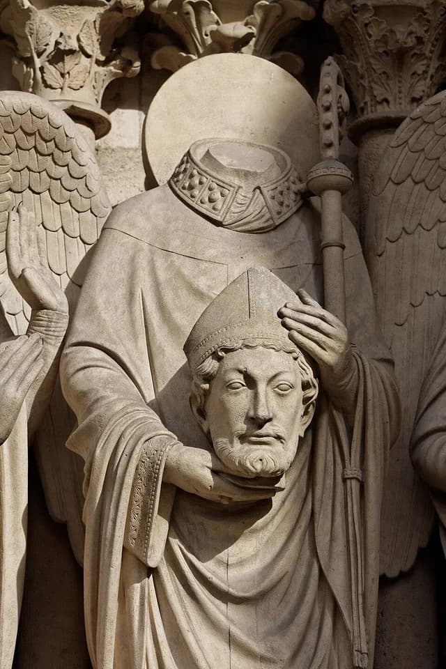 Artwork depicting Denis of Paris