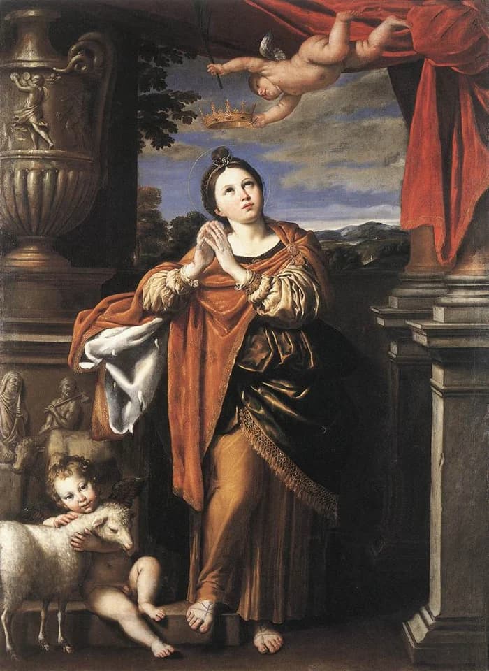 Image associated with Saint Agnes