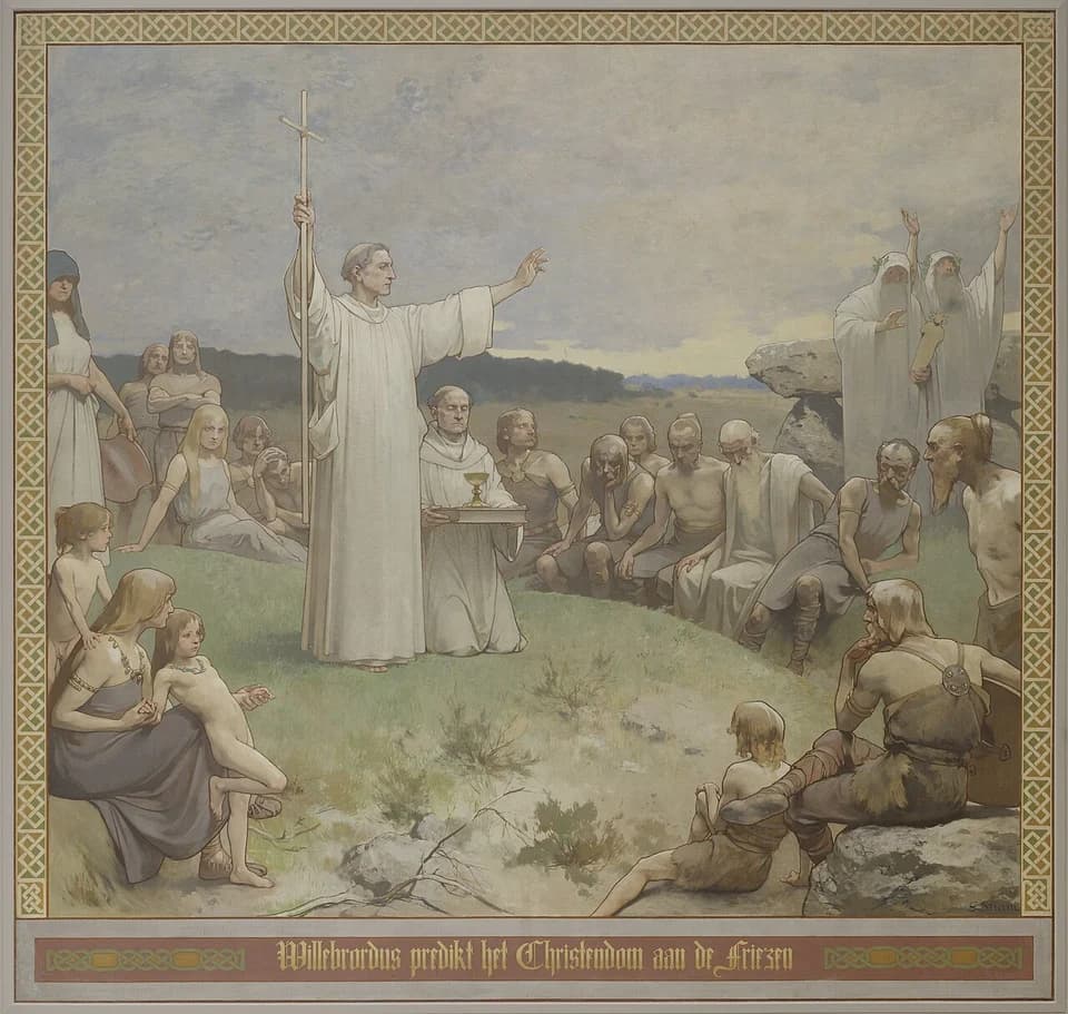 Image associated with Saint Willibrord