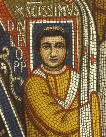 Artwork depicting Leo III