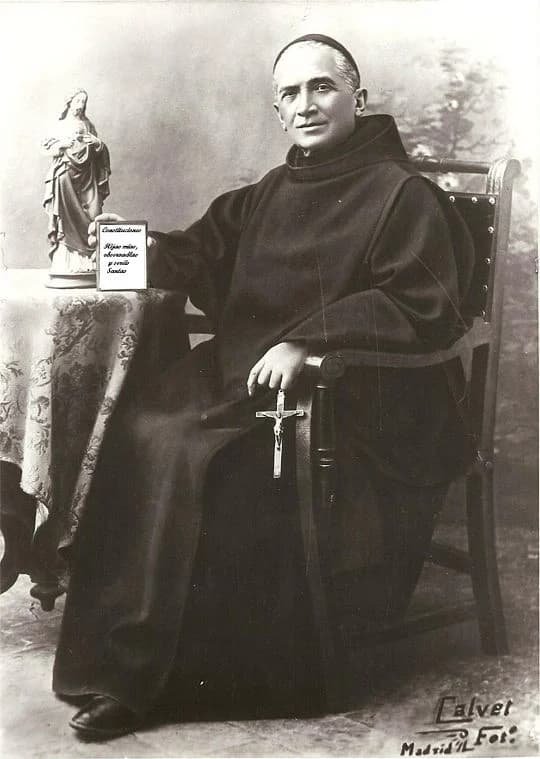 Artwork depicting Benedict Menni