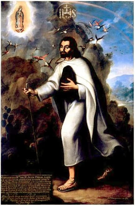 Image associated with Saint Juan Diego