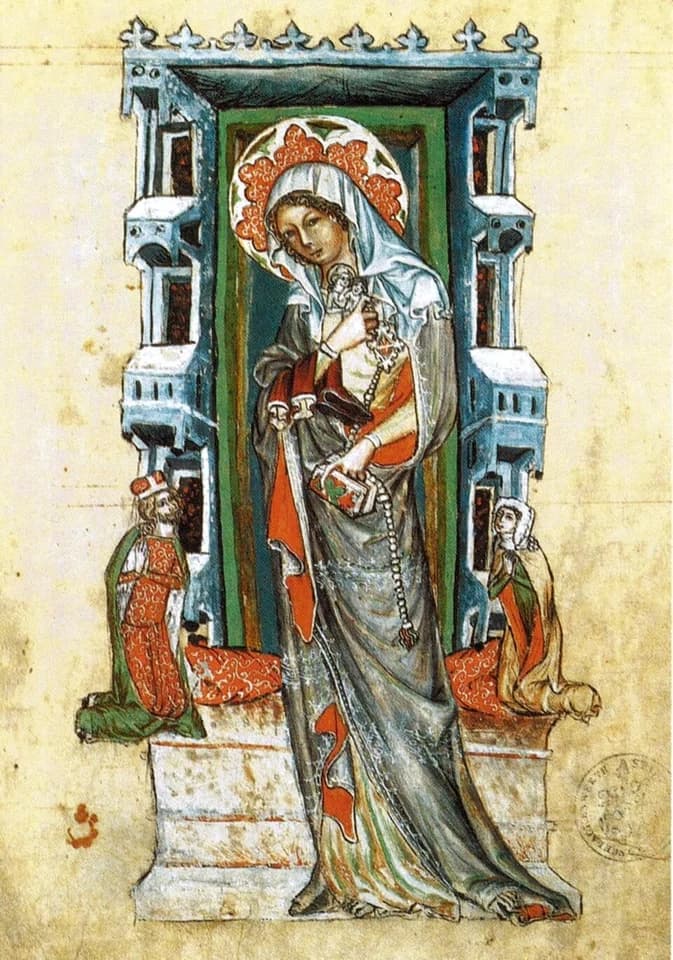 Artwork depicting Hedwig of Silesia