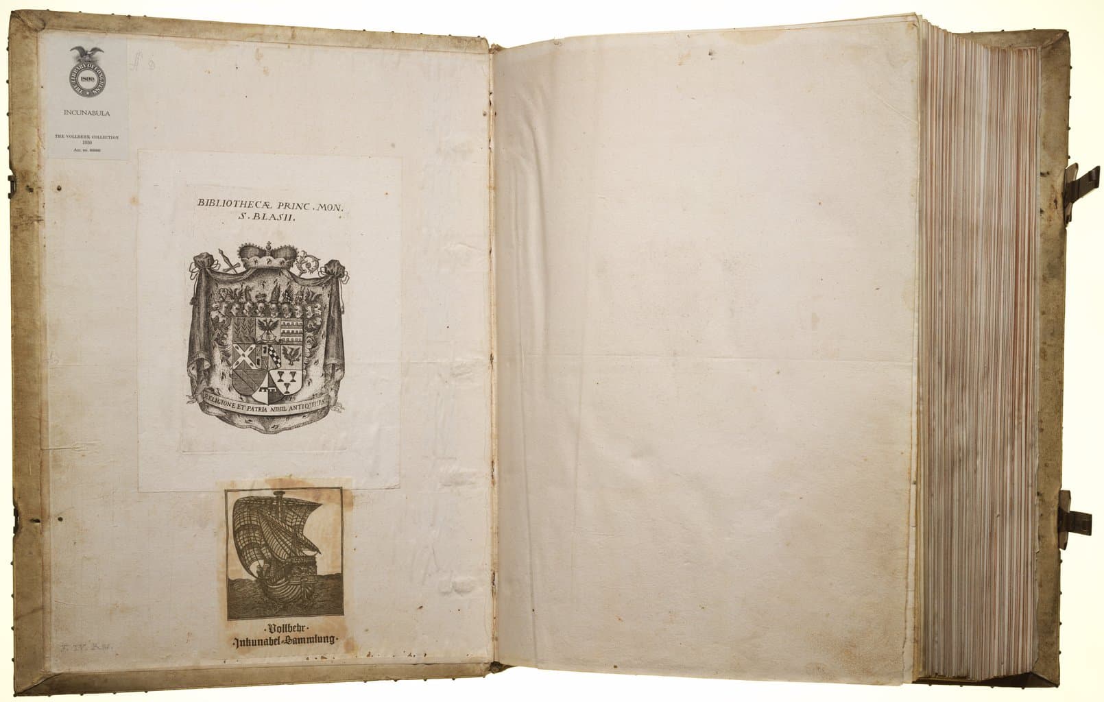 Historic Gutenberg Bible from the Library of Congress collection