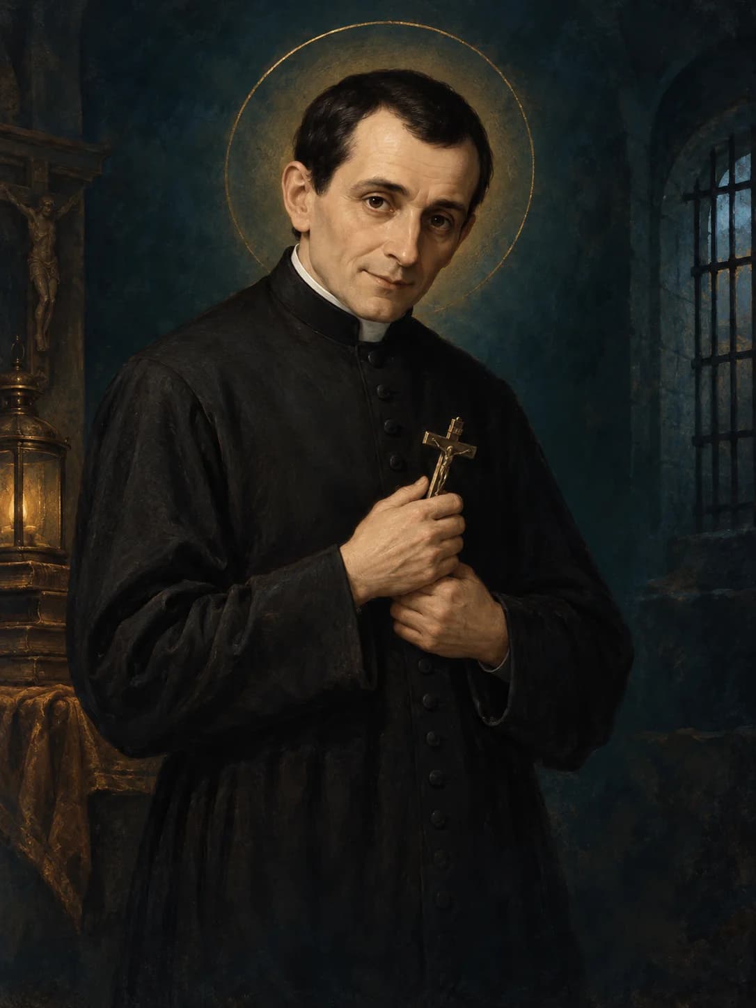 AI-generated artistic interpretation of Saint Joseph Cafasso