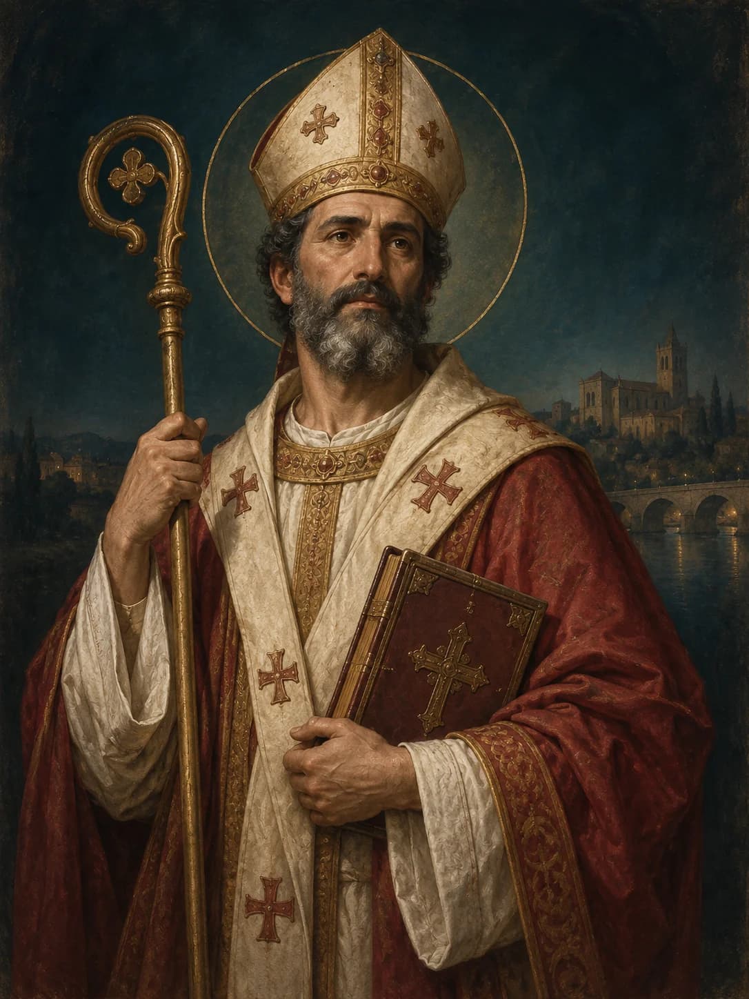 AI-generated artistic interpretation of Saint Saturninus