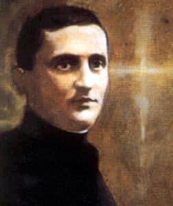 Artwork depicting Richard Pampuri