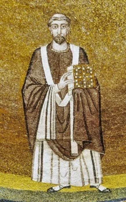 Artwork depicting Symmachus