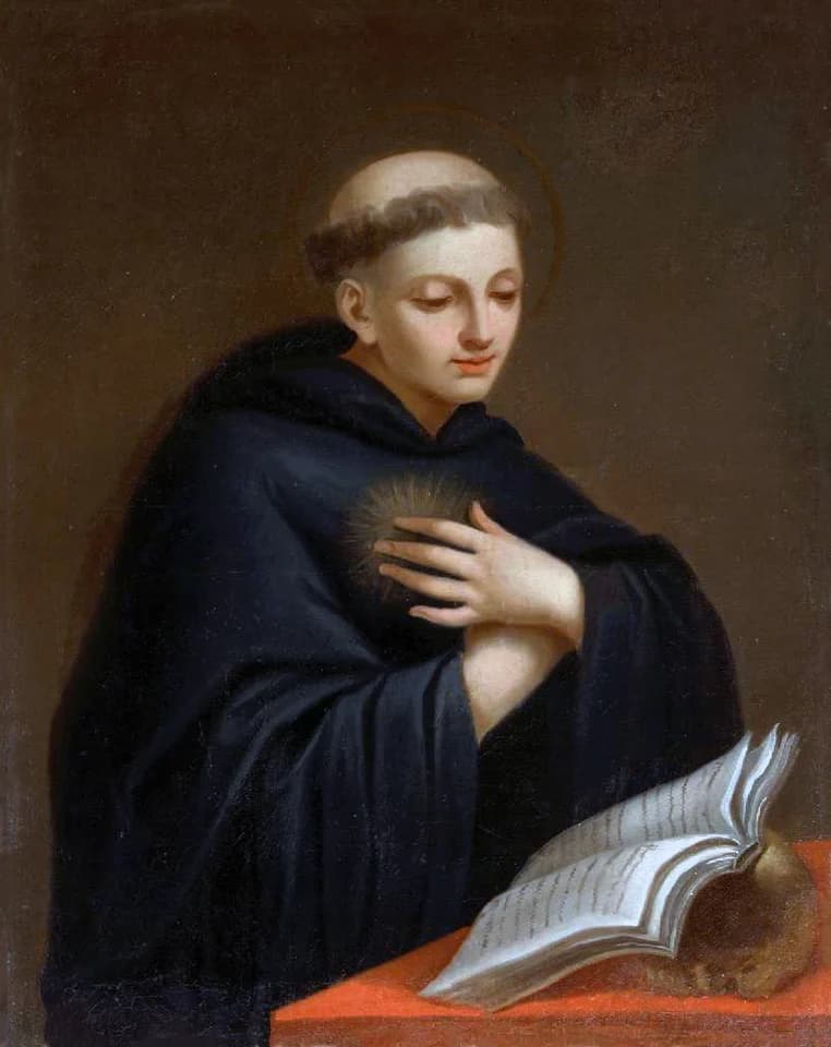 Artwork depicting Nicholas of Tolentino