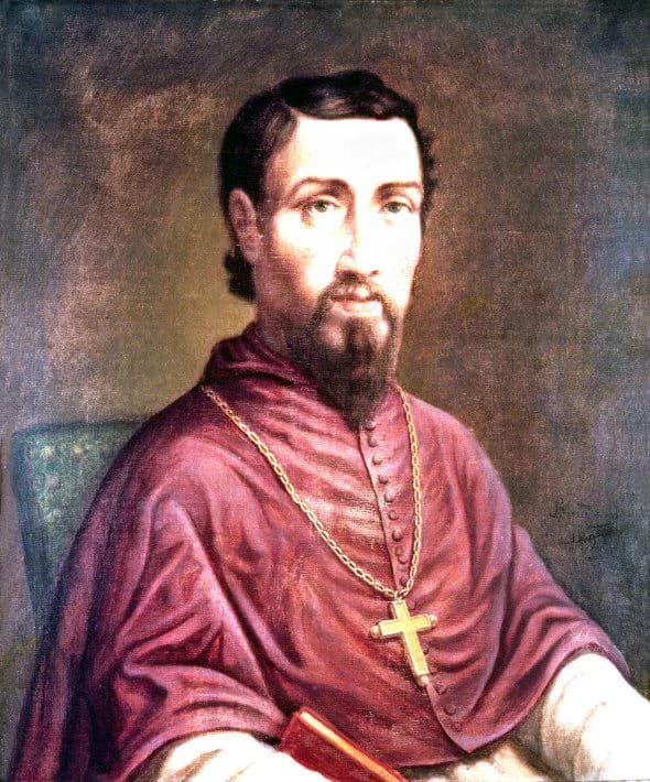 Artwork depicting Siméon Berneux