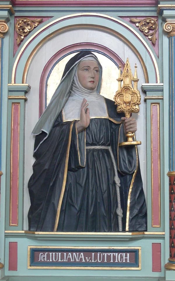 Artwork depicting Juliana of Cornillon