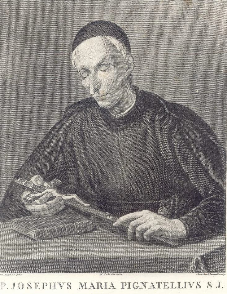 Artwork depicting Joseph Pignatelli
