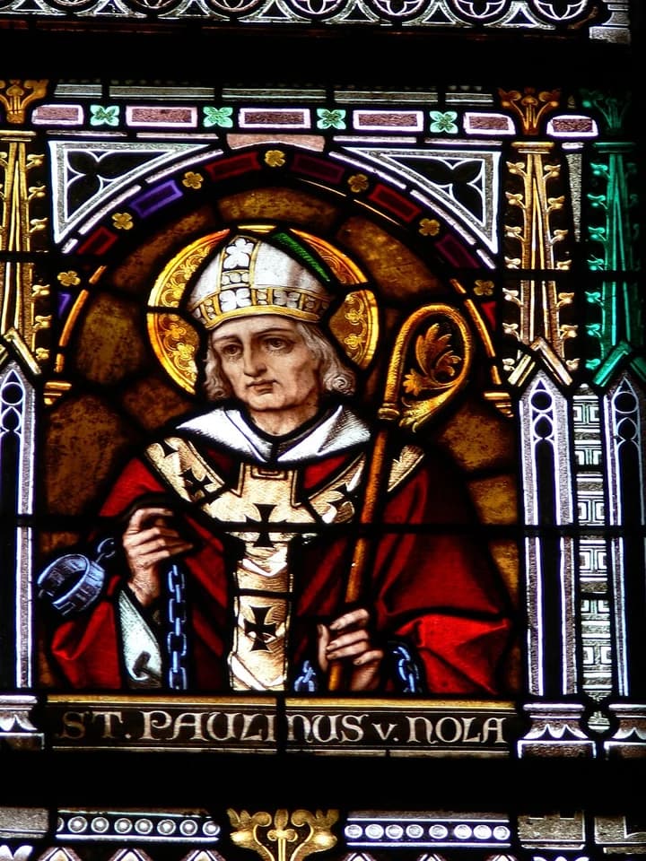 Artwork depicting Paulinus of Nola