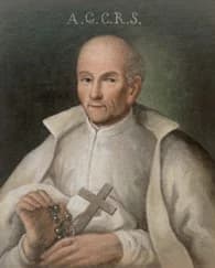 Artwork depicting Stanisław Papczyński