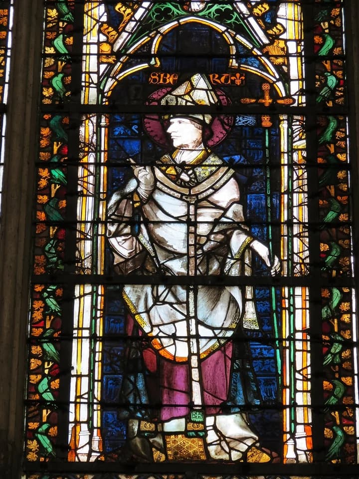 Image associated with Saint Ansbert