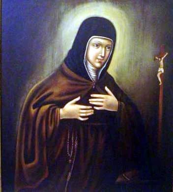 Artwork depicting Camilla Battista da Varano