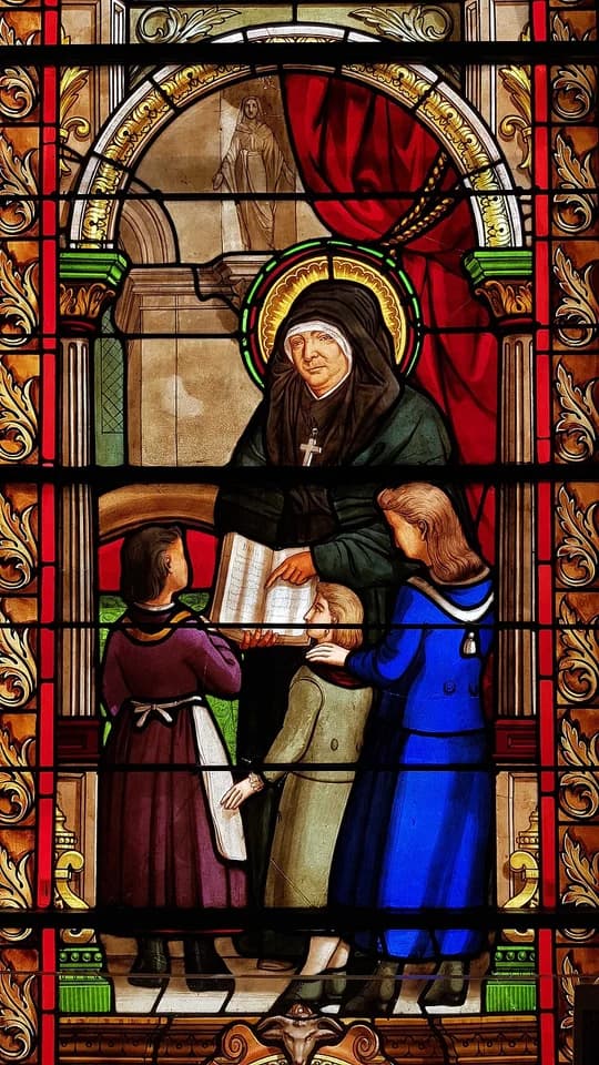 Artwork depicting Marie Rivier
