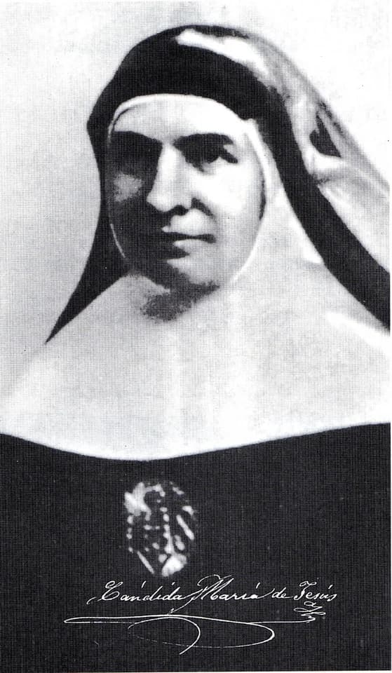 Artwork depicting Cándida María de Jesús
