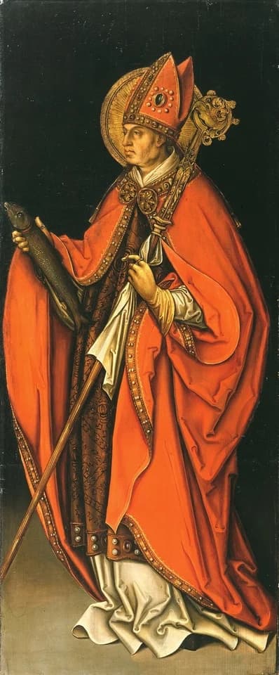 Artwork depicting Ulrich of Augsburg