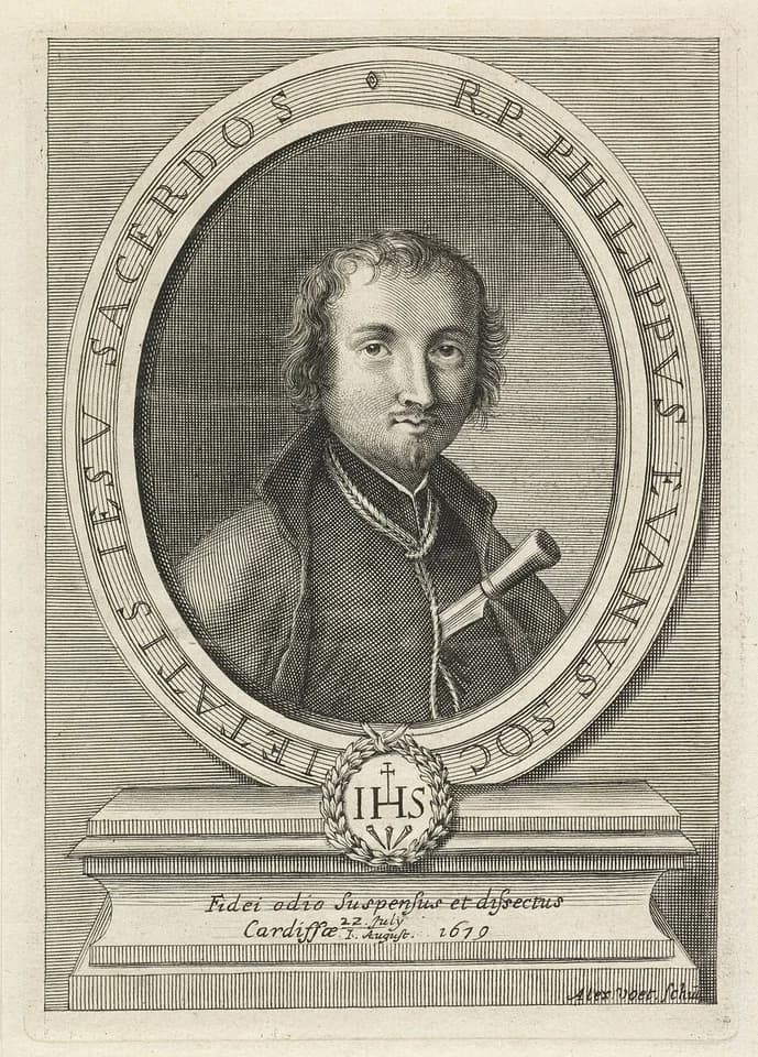 Artwork depicting Philip Evans