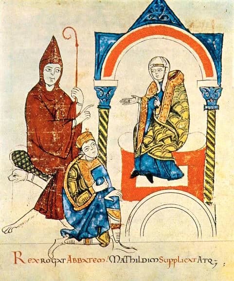 Artwork depicting Hugh of Cluny