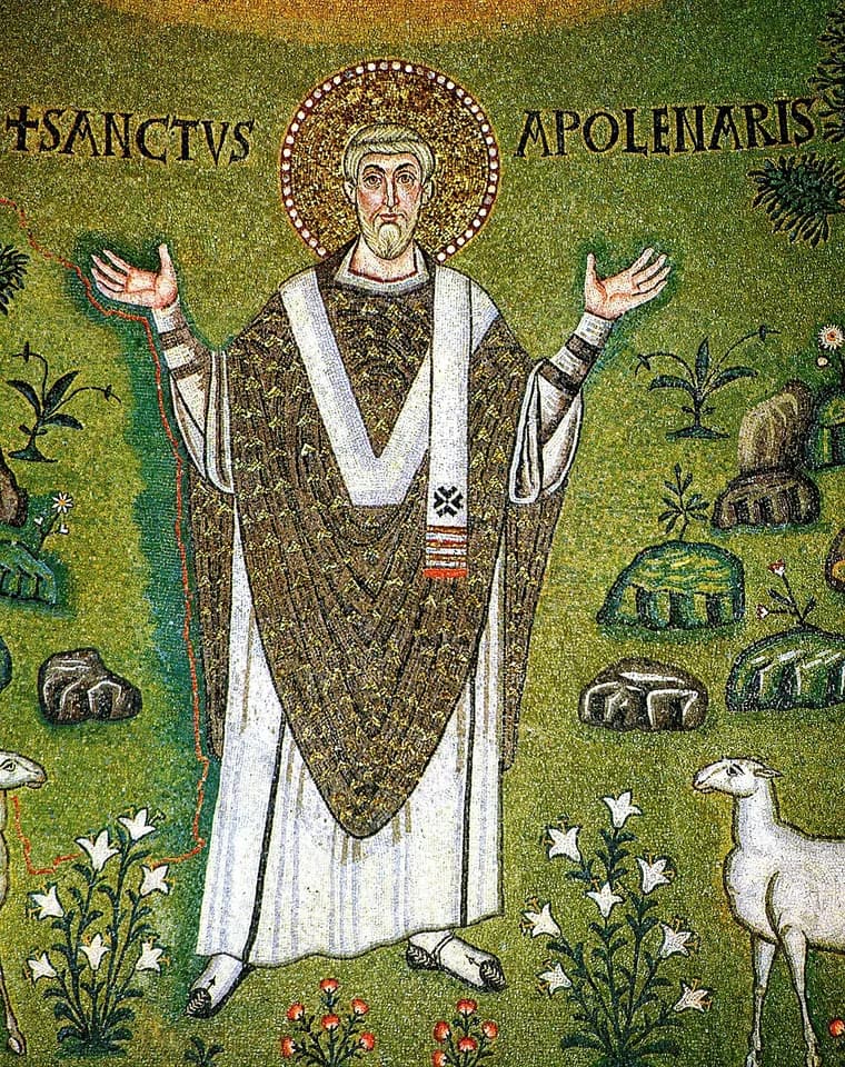 Artwork depicting Apollinaris of Ravenna