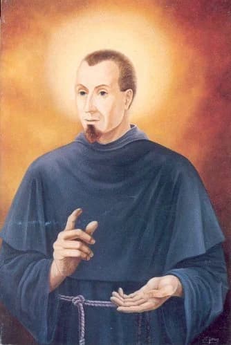 Artwork depicting Francis Anthony Fasani