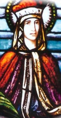 Artwork depicting Ludmila of Bohemia