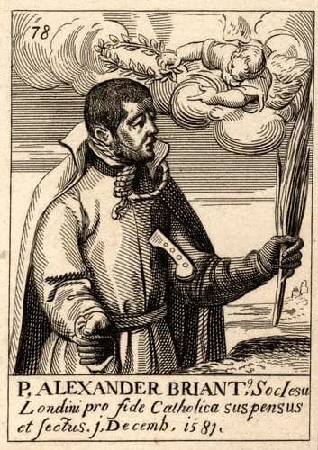 Artwork depicting Alexander Briant