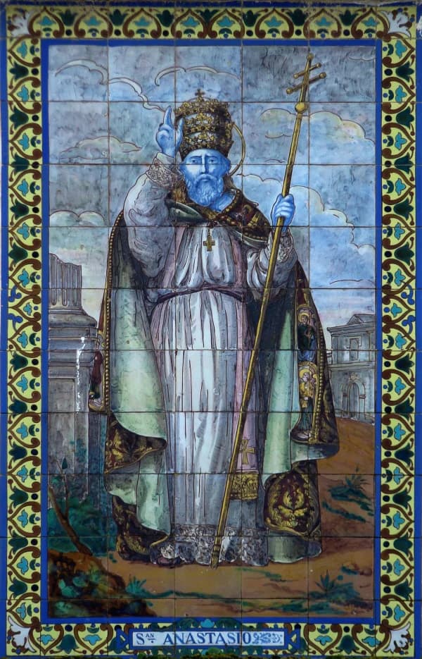 Artwork depicting Anastasius I
