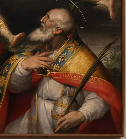Artwork depicting Silverius
