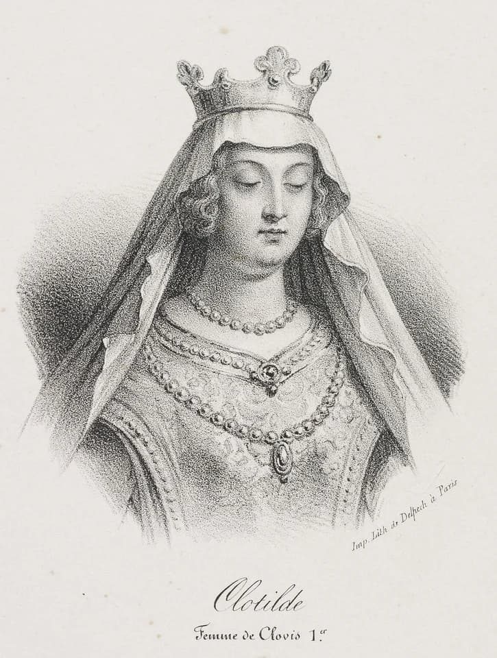 Artwork depicting Clotilde