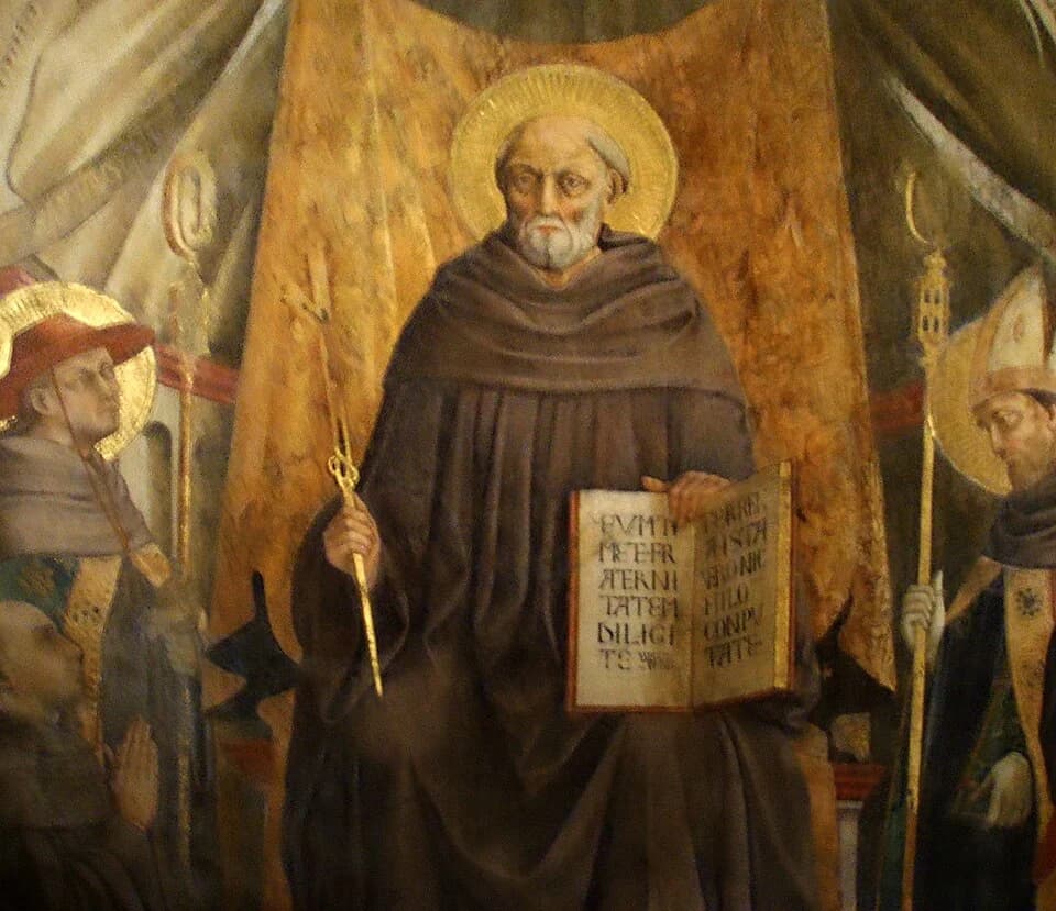 Artwork depicting John Gualbert