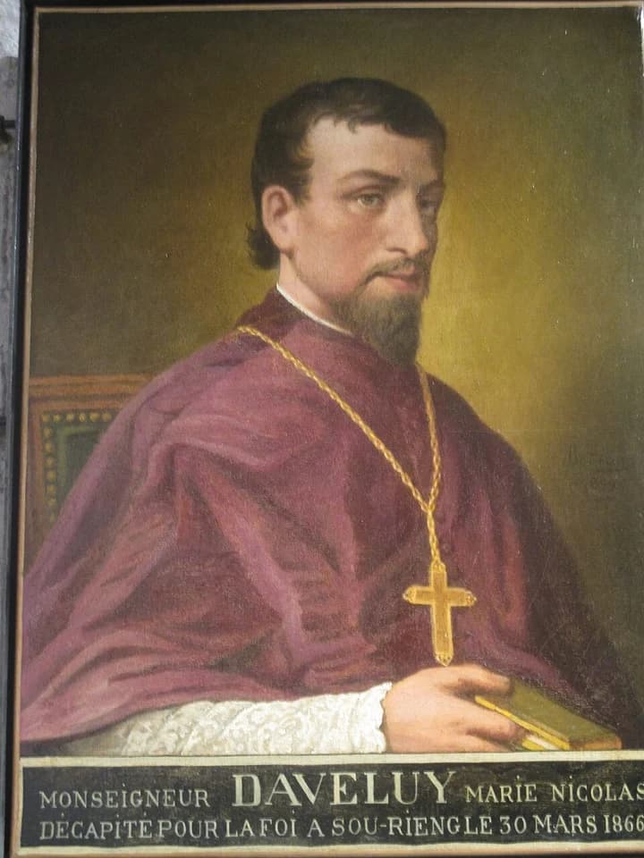 Artwork depicting Antoine Daveluy