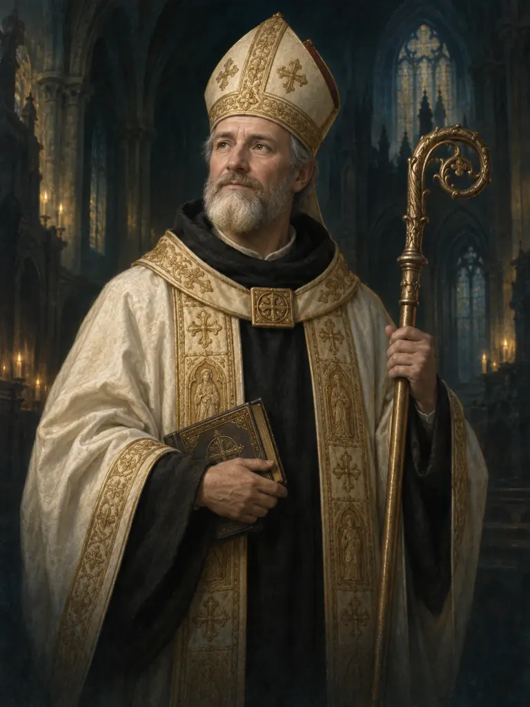 AI-generated illustration of William of York; imagined likeness, not a historical portrait
