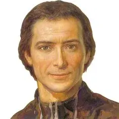 Marcellin Champagnat: painted head-and-shoulders portrait of a man in a dark coat