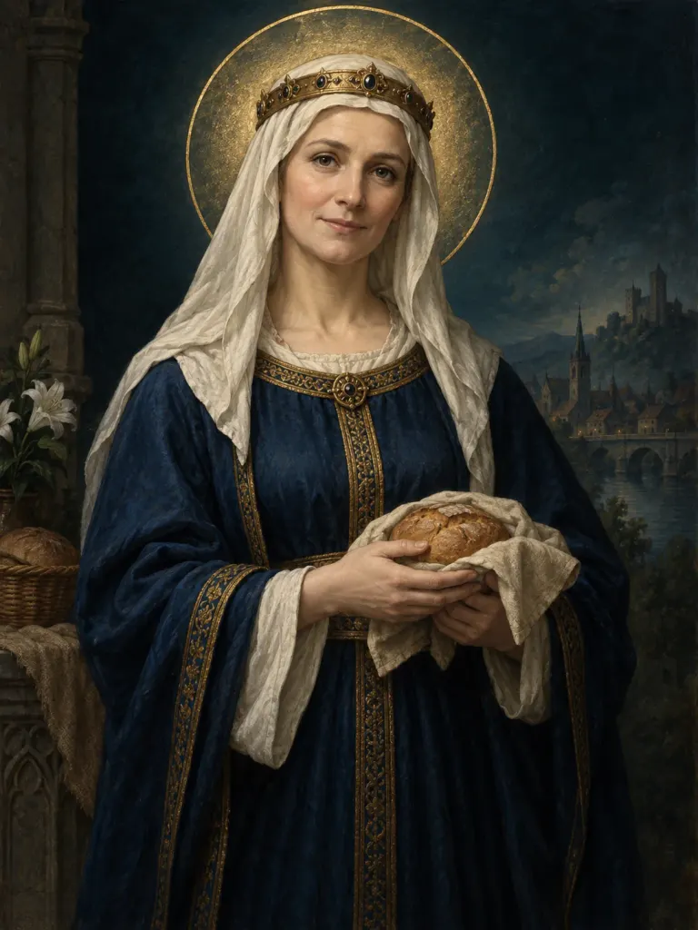 AI-generated illustration of Emma of Lesum; imagined likeness, not a historical portrait