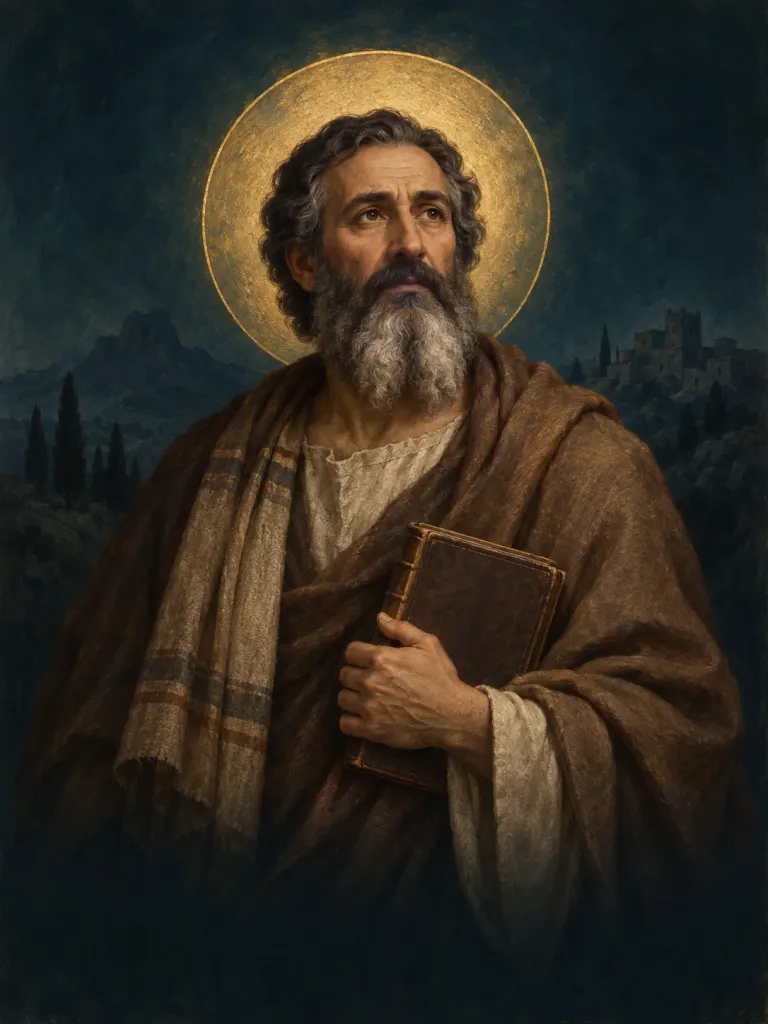 AI-generated illustration of Basil the Elder; imagined likeness, not a historical portrait